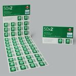 NEW Royal Mail 50 X 2nd Class Postage Stamps UK - FREE Delivery