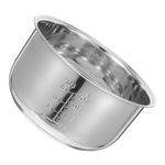 Longlasting Silver Stainless Steel Cooker Inner Pot Replacement for Rice Cooker
