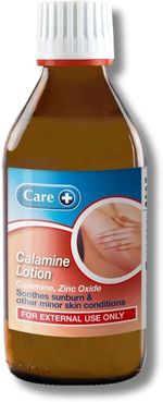 Care Calamine Lotion 200ml Mild Antiseptic and Astringent Relieves Symptoms