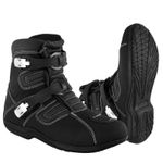 Mens Motorbike Motorcycle Riding Boots Waterproof Leather Touring Shoes Armoured