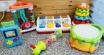 6x Baby Toddler Toy Bundle: F-P, LeapFrog, Playgo, Clementoni etc. 6 Months +