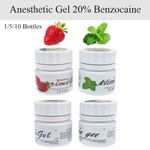 Dental Topical Anesthetic Gel 20% Benzocaine 1oz Jar Strawberry/Mint EXP.2029/06
