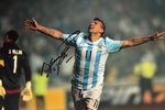 Sergio Kun Aguero Hand Signed Argentina Legend Famous Goal Photo Verified COA