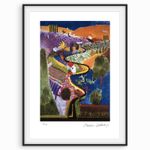 David Hockney Signed - Nichols Canyon - Certificate.