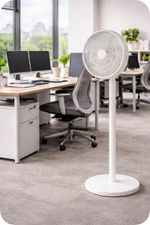 Quest Burundi 3-in-1 Multi-Cooling Fan Home Office Caravan Motorhome E0137