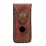TOURBON Leather Knife Sheath Pocket Knives Holder Belt Pants Clip Case-Clearance