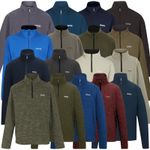 New Regatta Mens Fleece Half Zip Pullover Long Sleeve Work Polar Anti Pill Coat