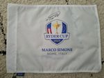 Tommy Fleetwood Signed 2023 Ryder Cup Flag, Pga (3) *COA*