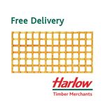 Square Trellis Garden Screen Heavy Duty Treated Timber Lattice Climbing Fence