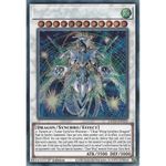 LAVD-ENS34 Crystal Clear Wing Over Synchro Dragon : Secret Rare : 1st Edition