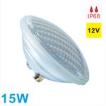 PAR56 LED Light bulb 12V 15W Waterproof Underwater Lamp IP68 for Swimming Pool