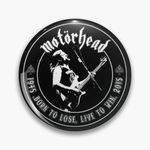 Motörhead Lemmy Logo Rock Music Handmade 32mm Pin Button Badge