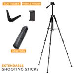 Telescopic,shooting sticks, hunting shooting stand,Gun rest,tripod stalking rest