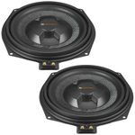 Match UP W8BMW-S 2ohm BMW 1, 2, 3, 4, 5 X Series 8 Inch Underseat Subwoofers