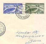 VATICAN 1949 FDC *UPU* Set ILLUSTRATED First Day Cover 1000L HIGH VALUE Air WQ22