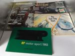COLLECTION OF 4 CASTROL & BP BOOKLETS - 1964 EUROPEAN GRAND PRIX & OTHERS