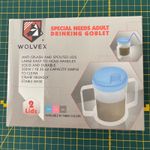 Wolvex -  Special Needs Adults Drinking Goblet - Opened Never Used - New in Box