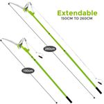 TELESCOPIC GARDEN LOPPER EXTENDABLE TREE HIGH BRANCH PRUNER CUTTER + 30cm SAW