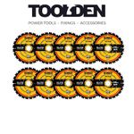 DeWalt DT10304-QZ Extreme Framing Circular Saw Blade 190 x 30mm 24T (10 Pack)