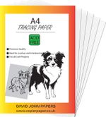 Vellum Translucent Tracing Paper A4 50/100 Sheets 63GSM Drawing Art Calligraphy