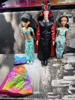 Assorted Disney Aladdin Character Figures - Jasmine, Jafar,