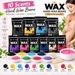 Professional Hard Wax Beans 1kg – 10 x 100g Packs | Hair Removal Wax Beads