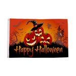 Flagtex Happy Halloween Pumpkins Flag Pumpkin Flag with Eyelets