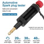 Spark Plug Tester Adjustable Ignition System Coil Ignition Spark Tester Tool UK