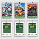 Back To The Future Custom Trading Card Set of 3 Downtown Limited Edition