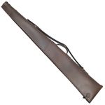 GMK Leather Shotgun Carry Case Slip Wickham Brown 50” Soft Lining