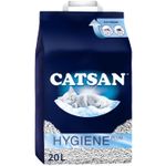 60L Catsan Hygiene Non Clumping Cat Litter 60 Litres Odour Control Kitten Litter