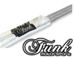 Silver Heat Sleeving sewn 15mm (Dia.) X 1.0m Length by Funk Motorsport