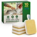 Cleaning Sponge Washing Up Eco Friendly ,biodegradable For Kitchen,Dish 10 Pack
