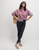 Marks & Spencer Womens Viscose Everyday Leggings in Midnight Navy - M&S