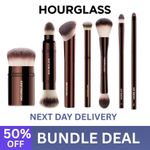 Hourglass Makeup Brush Bundle Set  Luxury Face & Eye Brushes  NEW  UK Seller