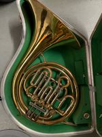 4 valve French Horn by Danor. Would benefit from service, but working. see video