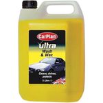 CarPlan Ultra Car Wash Shampoo & Wax 5L pH Neutral Wash & Wax Car Shampoo