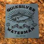Quiksilver Sticker - Waterman Collection Surf Water Sports Mens Apparel Beach