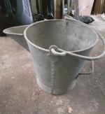 Vintage/Antique Galvanized Metal Pouring Bucket-Garden Ornament