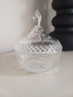 Crystal Cut Glass Trinket Bonbon Sweets Display Decorative Dish Dressing Table 