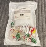 The Twiddlers 30pc 1:12 Resin Christmas Dollhouse Decor Set Snowman Tree