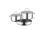 Bosch by BergHOFF Cookware Set: 3 Piece pan set stainless steel 