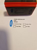 Service Stamp Ford Specialist