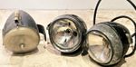 3 Vintage Bicycle Headlamps