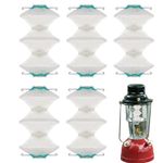 5pcs #95 Lantern Mantles Cape Shape Lamp Shades Mantles Propane Light Mantles
