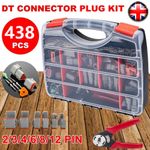 For Deutsch DT Connector Plug Kit With Genuine Deutsch Crimp Tool Auto Marine UK
