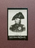 1902 Ogdens Guinea Gold Cigarettes - KING GEORGE III - New Series 1 - No. B 74