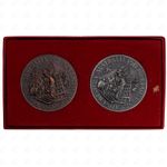 1971 Western Australia Sunday Times Boxed Medal Pair – Population One Million