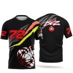 Marco Bezzecchi No 72 Aprilia Racing MotoGP T Shirt - Brand New!