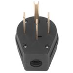NEMA 14‑50P Straight Angle Plug 50A 125V/250V Power Output 4 Prong Plug F❀